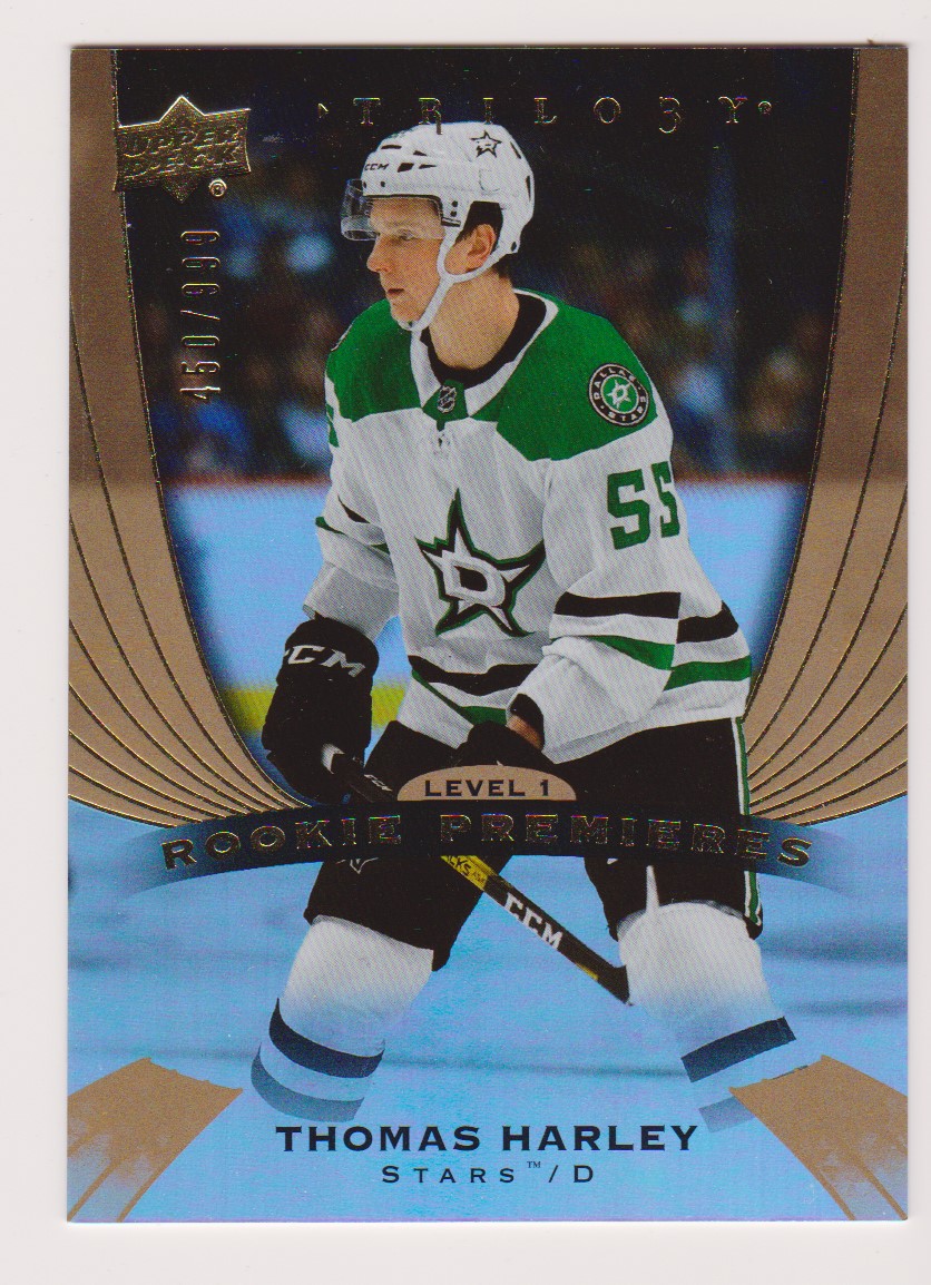 (image for) 2020-21 Upper Deck Trilogy #75 Thomas Harley 450/999 RC
